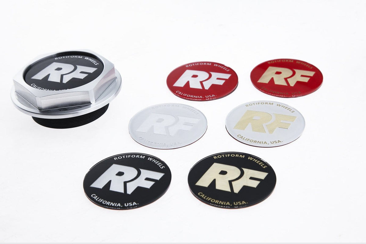 Shop now and save big Rotiform Hex Center Cap Insert - 'RF' Logo Rotiform